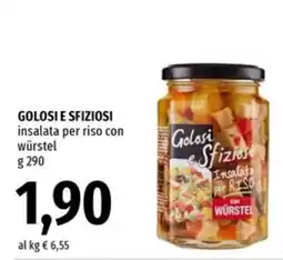 Famila Superstore Golosi e Sfiziosi insalata per riso con würstel offerta