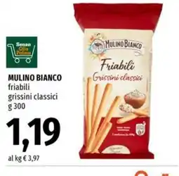 Famila Superstore Mulino Bianco friabili grissini classici offerta