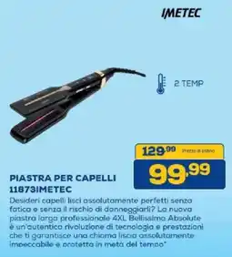 Euronics Bruno Piastra per capelli 11873 Imetec offerta