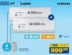Euronics Bruno Samsung DUAL split Luzon offerta