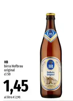 Famila Superstore birra Hofbrau original offerta