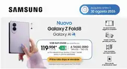 Euronics Bruno Samsung Galaxy Z Fold8 offerta