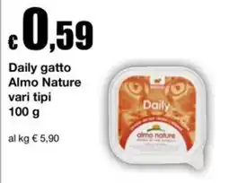 Sì con te Supermercati Daily gatto Almo Nature offerta