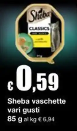 Sì con te Supermercati Sheba vaschette vari gusti offerta