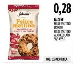 Carico Cash & Carry Falcone Felice mattino biscotti offerta