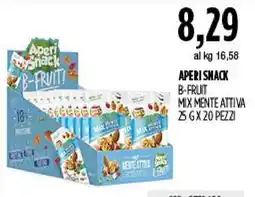 Carico Cash & Carry Aperi Snack B-Fruit Mix Mente Attiva offerta