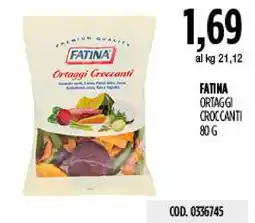 Carico Cash & Carry Fatina ortaggi croccanti offerta