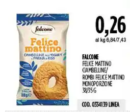 Carico Cash & Carry Falcone Felice mattino ciambelline offerta