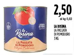 Carico Cash & Carry La Rosina la passata di pomodoro offerta