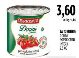 Carico Cash & Carry La Torrente Dorini pomodorini interi offerta