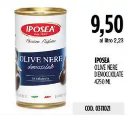 Carico Cash & Carry Iposea olive nere denocciolate offerta