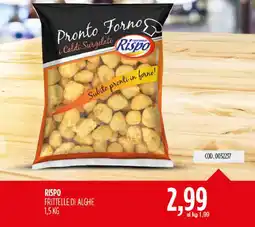 Carico Cash & Carry Rispo frittelle di alghe offerta