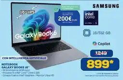 Euronics Bruno Samsung Galaxy Book6 16" offerta