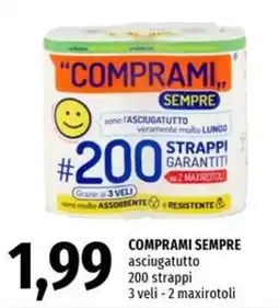 Famila Superstore Comprami sempre asciugatutto offerta