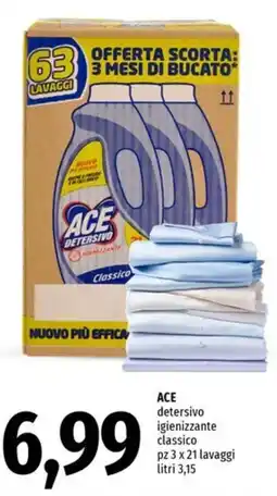 Famila Superstore ACE detergente igienizzante classico offerta