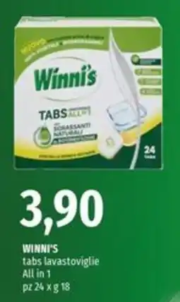 Famila Superstore Winni's tabs lavastoviglie All in 1 offerta