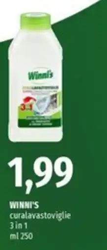 Famila Superstore Winni's curalavastoviglie 3 in 1 offerta