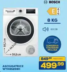 Euronics Bruno Asciugatrice Bosch offerta