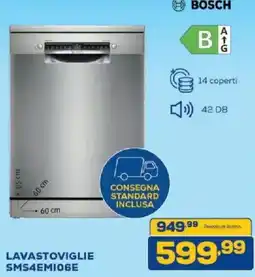 Euronics Bruno Lavastoviglie Bosch offerta