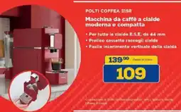 Euronics Bruno Polti Coffea S15R offerta