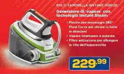 Euronics Bruno Polti Vaporella Instant Vi50.20 offerta