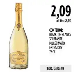Carico Cash & Carry Contedor Blanc de Blancs Spumante Millesimato Extra Dry offerta