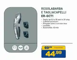 Euronics Bruno Regolabarba e tagliacapelli ER-GC71 offerta