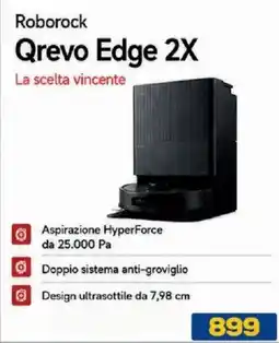 Euronics Bruno Roborock Qrevo Edge 2X offerta
