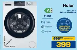 Euronics Bruno Haier lavatrice offerta