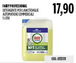 Carico Cash & Carry Fairy Professional detergente per lavastoviglie automatiche commerciali offerta