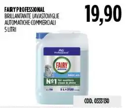 Carico Cash & Carry Fairy professional brillantante lavastoviglie automatiche commerciali offerta