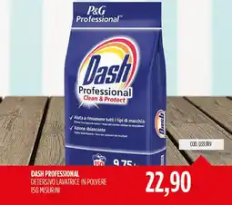 Carico Cash & Carry Dash Professional Detersivo Lavatrice in Polvere offerta