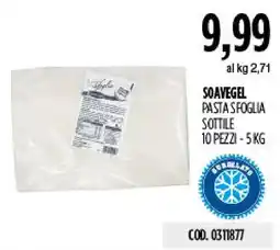 Carico Cash & Carry Soavegel pasta sfoglia sottile offerta