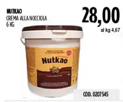 Carico Cash & Carry Crema alla nocciola Nutkao offerta