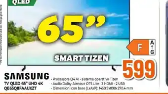 Samsung TV QLED 65" UHD 4K