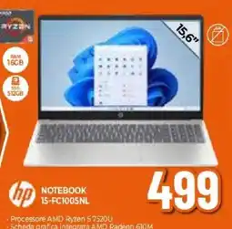 Expert hp NOTEBOOK 15-FC1005NL offerta