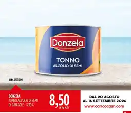 Carico Cash & Carry Donzela Tonno all'olio di semi di girasole offerta