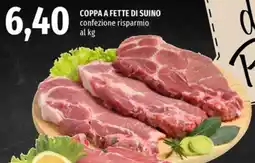 Famila Superstore Coppa a fette di suino offerta