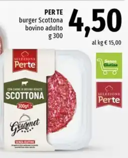 Famila Superstore Perte burger Scottona bovino adulto offerta