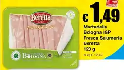 Sì con te Supermercati Mortadella Bologna IGP Fresca Salumeria Beretta offerta