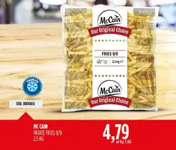 Carico Cash & Carry Mc Cain Patate Fries 9/9 offerta