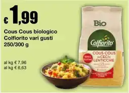 Sì con te Supermercati Cous Cous biologico Colfiorito offerta