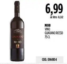 Carico Cash & Carry Moio vino Guaranò rosso offerta