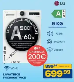 Euronics Bruno Lavatrice LG offerta