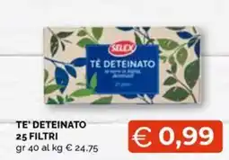 Maxisconto Tè deteinato Selex offerta