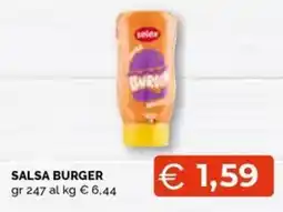 Maxisconto Salsa burger selex offerta