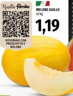 Famila Superstore Melone giallo offerta