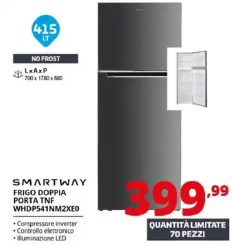 Smartway frigo doppia porta tnf