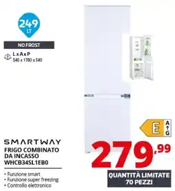 Comet Smartway frigo combinato da incasso offerta