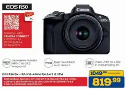 Euronics Bruno Canon EOS R50 offerta